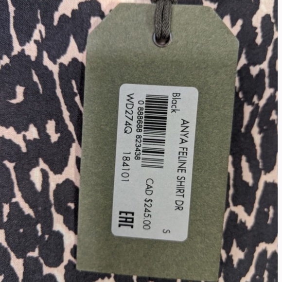 All Saints Leopard Print Shirt Dress - Picture 7 of 14